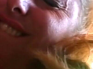 Humiliating food penetration in pussy