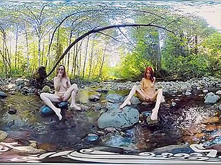 Belle Mutual Masturbation Outdoors With Ana Molly