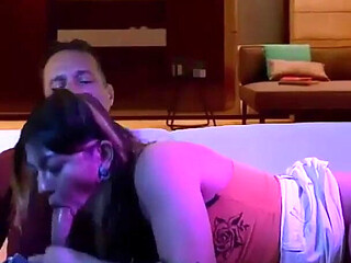 Wife Seduces Her Husband's Friend at a Party
