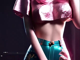 Ahri's Flirty Dance (SISTAR - Touch My Body) LOL  3D Dance