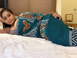 Desi Old Sasur Ji Flirts With Newly Married Bahu, Sucks His Big Cock and Fucks Her Hard Doggy Style