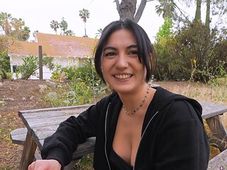 Alex Jett and Megan Mistakes have a hot outdoor sex scene.