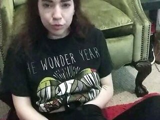 Awesome Amateur teen blonde toying pussy