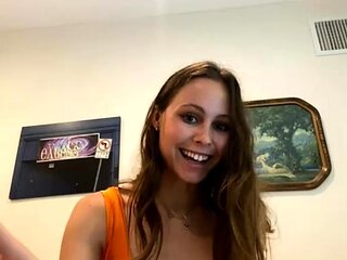 Hot amateur teen butt plug solo play