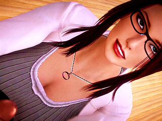 Waifu Academy  Beautiful busty redhead MILF nurse can cure all diseases with her magical big tits  Part 12