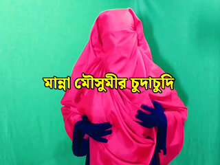 Bangladeshi beautiful housewife spending the night with neighbor and having sex