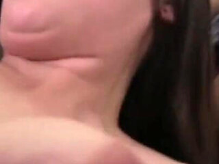 Brunette babes love to get in orgy trouble