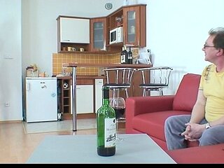 Stunner chickfriend's stepdad sex