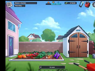 Summertime Saga - she love big cucumbers and i want to give her mine