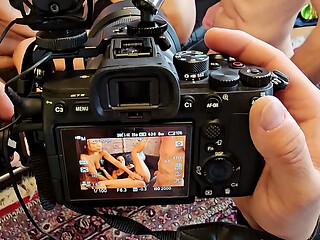 Behind the scene. Maya and Luca sex Adventure in Berlin.