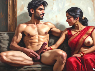Indian married women full night sex hard pounding with her husband&#039;s stepbrother