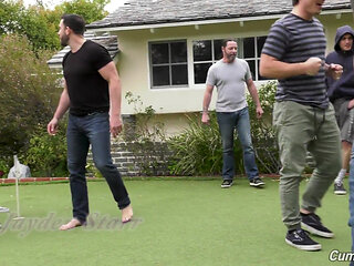 Bachelor gangbang party - Jayden Starr