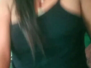 Desi Girl Masturbating with Brinjal