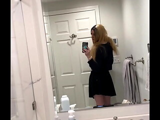 Crossdresser Makeover Transformation Into Woman by Girlfriend