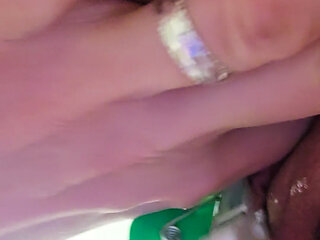 Fetish Girl Ana Liz Teases Her Horny Pussy with Tweezers in the Bathtub...