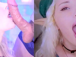 Cosplay Cumshot Compilation - Swallow Facial and Anal Creampie