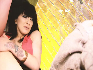 Filthy Girls Scene-4_busty Brunette MILF Having Sex in Panties in the Alley