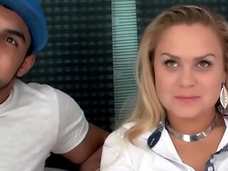 Cuck Enjoys Watching His Wife Barra Brass Fuck a Young Stud