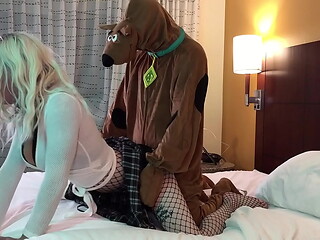 Scooby Doo Fucks Hot Blonde College Trans Girl