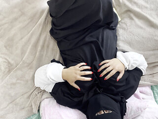 Arab Stepmom Seduces Stepson, No Panties, Gets Hot Cum In Pussy