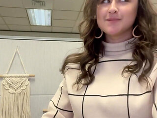 Masturbating at the Office