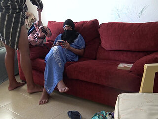 Arab Couple Cuckold Wife