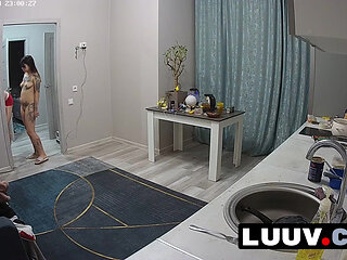 LUUV. Emily and Damon cook dinner at 11 PM, knowing their daily kitchen talks are perfect reality show