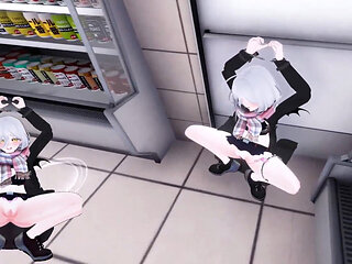 #3 [Secret Exposure] Convenience store expos&eacute;! Live Video Part 3