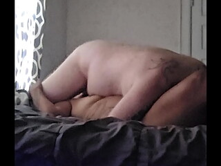 Enjoying husband'_s cock