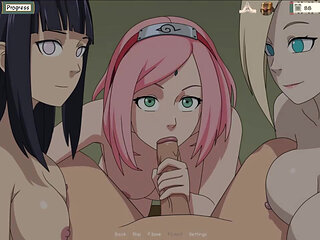 Naruto - Kunoichi Trainer v0.13 Part 37 Naked Tsunade -sama by Loveskysan69