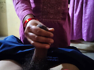 Desi Village Girl Blowjob to Her Lover