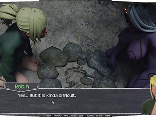 Cartoon sex gameplay with Gamerdark10 featuring a POV cowgirl and big tits