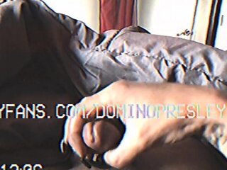 Milf amateur in spex gives handjob before cumshot