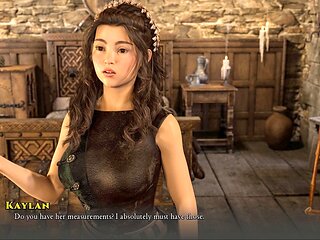 Roleplay visual novel featuring a big-boobed mommy in a porn game