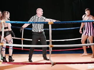 Watch aphrodisiac Jolee Love and Amalia Davis's action