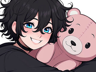 My femboy roommate gaining Robin's trust