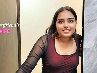 Best Friend's Wife Cheating - Desi Bhabhi Doggy Style Fucking in Hindi 4K