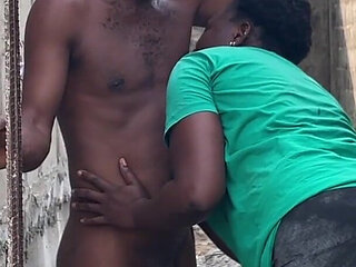 Back of the Building to Her Girlfriend