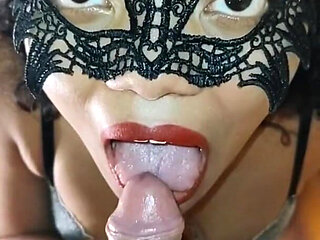 Stepdaughter with Makeup Enjoying a Cup of Piss Concentrated