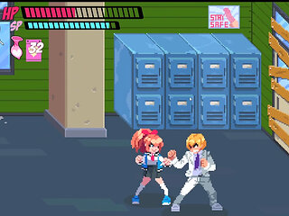 Teen Girl Kick Bully Boys Ass - Lewd City Girls Hentai Side Scroller Full Porn Game Play