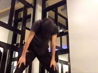 Young Dancer Seduces Me with a Sensual Dance and Shows Me His Sculpted Body!