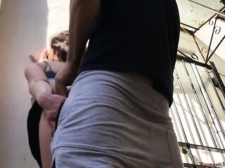 Jessica Glamour Outdoor Blowjob - Rough POV Anal Fuck & Cumshot