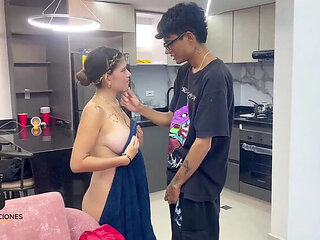 Stepbrother Fucks Tight Ass Stepsister Gabriela Wish Doggy Style