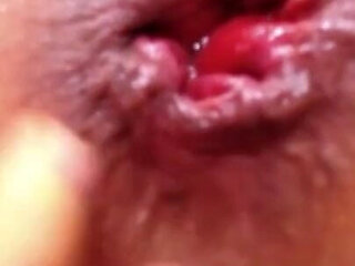 Tiny Asian fucking her prolapse rosebud