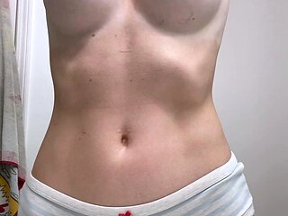 Big boobs milf masturbates with her dildo
