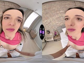 Hungarian hottie Brenda Dixon enjoys passionate sex with a guy