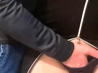 Wow! Dirty Stranger Fingers Rubbing My Pussy in the Subway