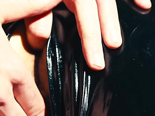 He Jerks My Pussy with a Finger in the Ass