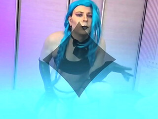 Jinx Trans Cosplay Trap - Mad Alice