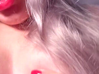 Your Wife Is Nothing Because You in Love with Findom Goaldigger. Edging Ritual in Big Thick Eyeglasses and Red Big Lips.